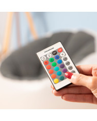 Inflatable Armchair with Multicoloured LED and Remote Control Chight InnovaGoods