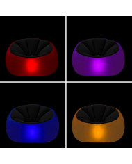 Inflatable Armchair with Multicoloured LED and Remote Control Chight InnovaGoods