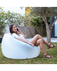 Inflatable Armchair with Multicoloured LED and Remote Control Chight InnovaGoods