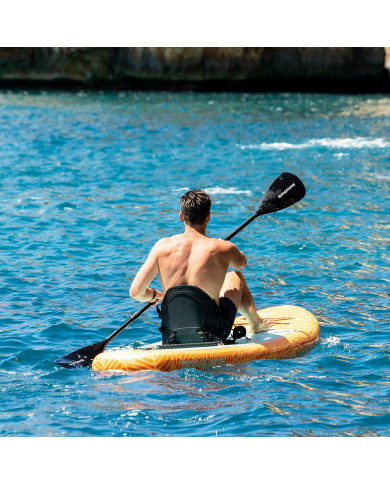 2-in-1 Inflatable Paddle Surf Board with Seat and Accessories Siros InnovaGoods Orange 10'5" 320 cm (Refurbished A)