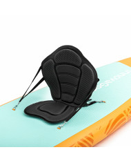 2-in-1 Inflatable Paddle Surf Board with Seat and Accessories Siros InnovaGoods Orange 10'5" 320 cm (Refurbished A)