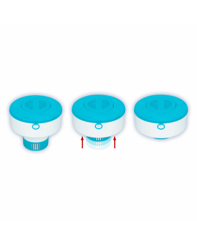 Chlorine Dispenser Intex Pool 12 Units 17,8 x 17,8 cm