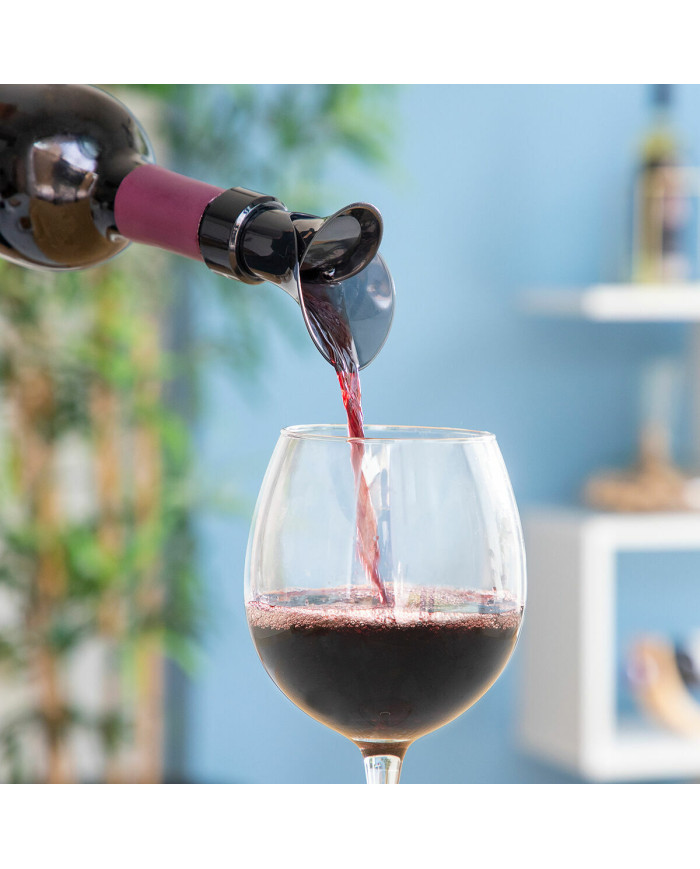 2-in-1  Wine Stopper with Pourer and Aerator Wintopp InnovaGoods