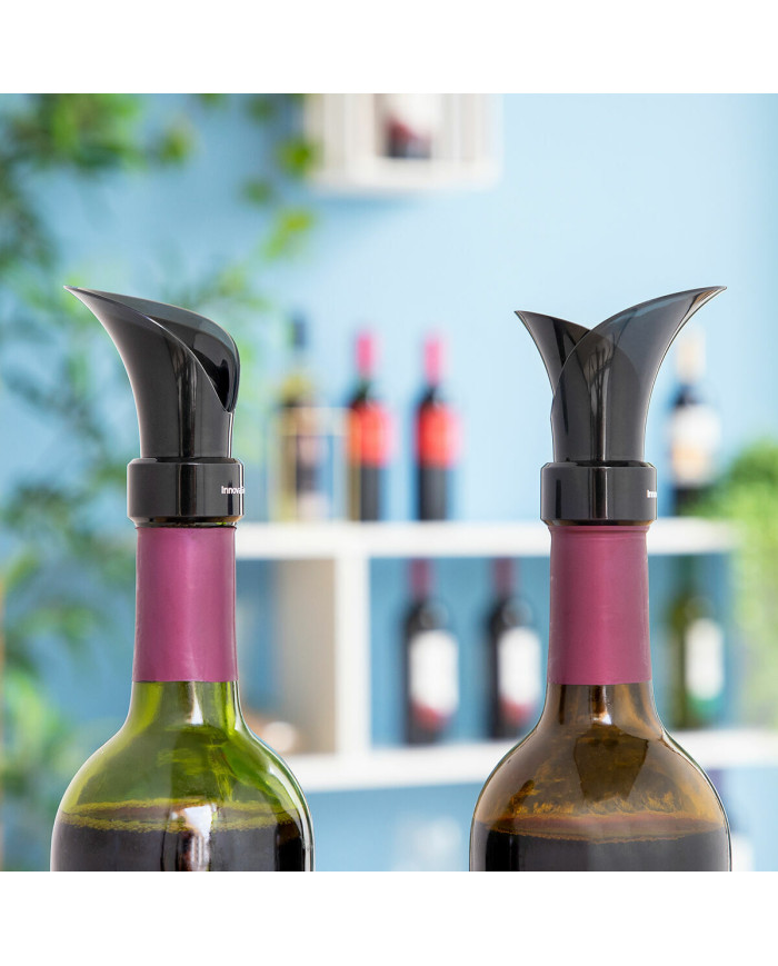 2-in-1  Wine Stopper with Pourer and Aerator Wintopp InnovaGoods