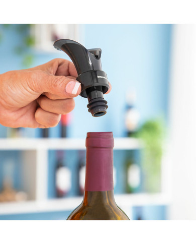2-in-1  Wine Stopper with Pourer and Aerator Wintopp InnovaGoods