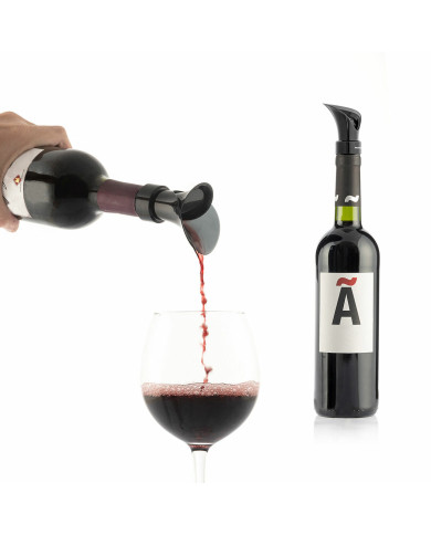 2-in-1  Wine Stopper with Pourer and Aerator Wintopp InnovaGoods