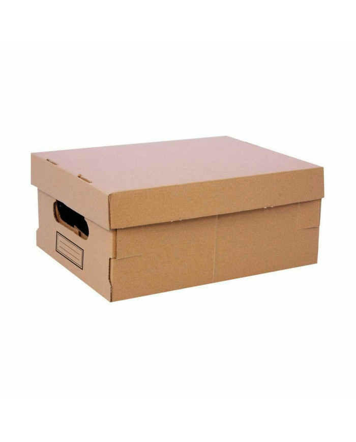 Storage Box with Lid Confortime Cardboard 30 x 22,5 x 12,5 cm (12 Units)