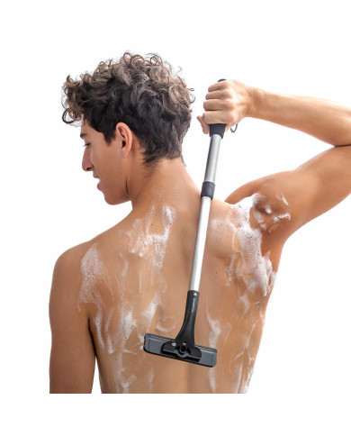Body Shaver with Extendable Aluminum Handle Extaver InnovaGoods