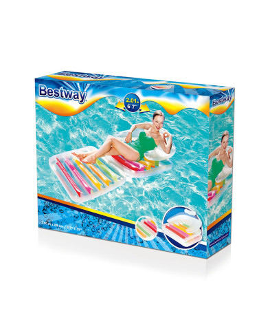 Inflatable Pool Chair Bestway 201 x 89 cm
