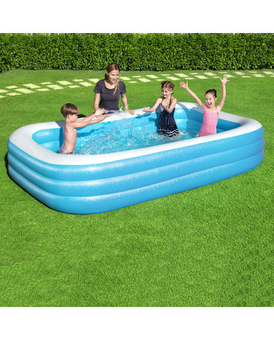 Inflatable Paddling Pool for Children Bestway Multicolour 305 x 183 x 56 cm