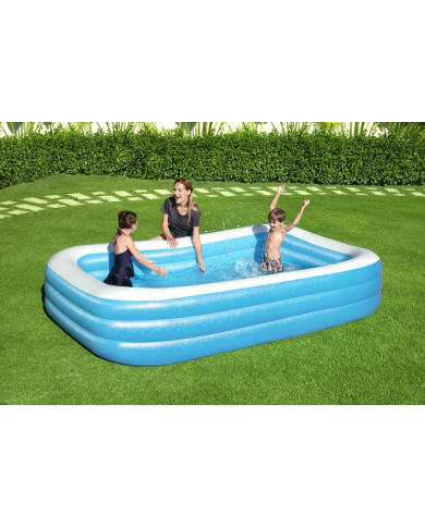 Inflatable Paddling Pool for Children Bestway Multicolour 305 x 183 x 56 cm
