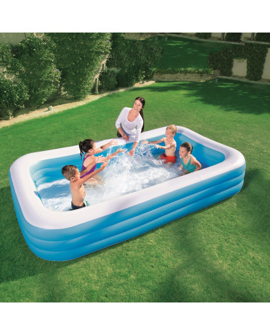 Inflatable Paddling Pool for Children Bestway Multicolour 305 x 183 x 56 cm
