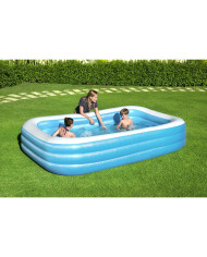 Inflatable Paddling Pool for Children Bestway Multicolour 305 x 183 x 56 cm