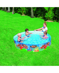 Inflatable Paddling Pool for Children Bestway Navy 183 x 38 cm
