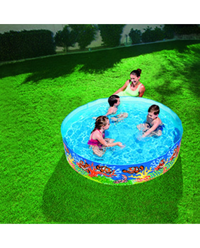 Inflatable Paddling Pool for Children Bestway Navy 183 x 38 cm