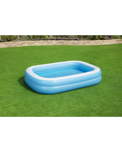 Inflatable Paddling Pool for Children Bestway Multicolour 262 x 175 x 51 cm