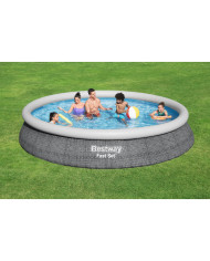 Inflatable pool Bestway Grey 9677 L 457 x 84 cm