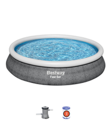 Inflatable pool Bestway Grey 9677 L 457 x 84 cm