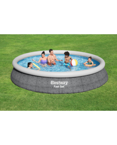 Inflatable pool Bestway Grey 9677 L 457 x 84 cm