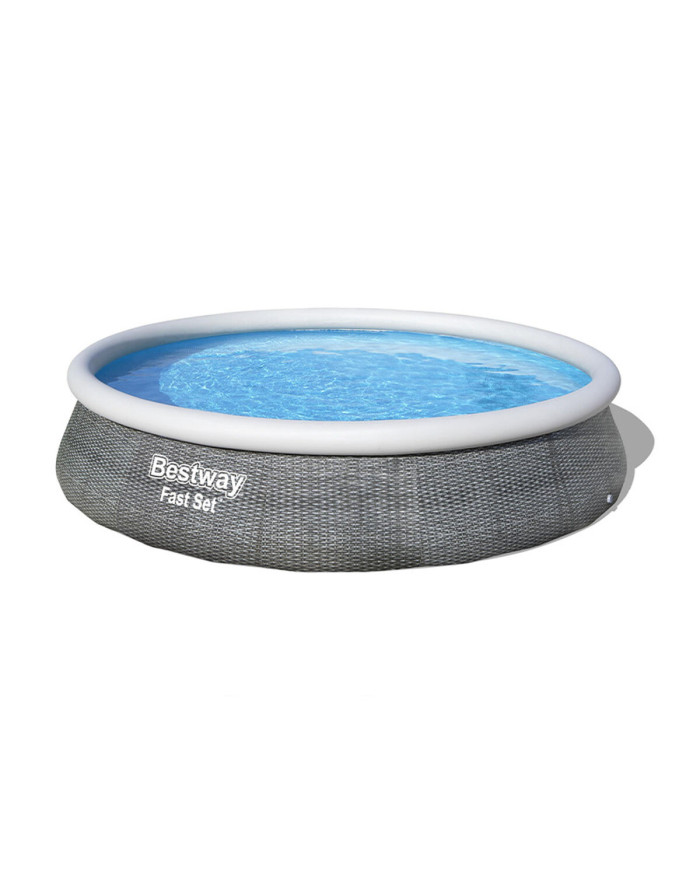 Inflatable pool Bestway Grey 7340 L 396 x 84 cm