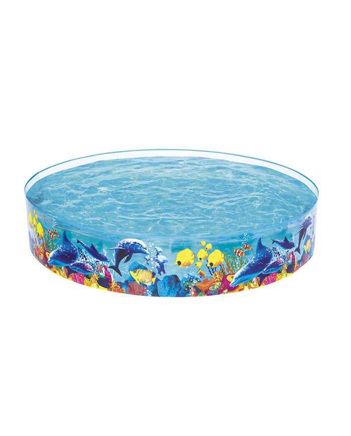 Inflatable Paddling Pool for Children Bestway Navy 244 x 46 cm