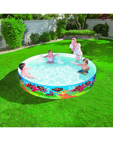 Inflatable Paddling Pool for Children Bestway Navy 244 x 46 cm