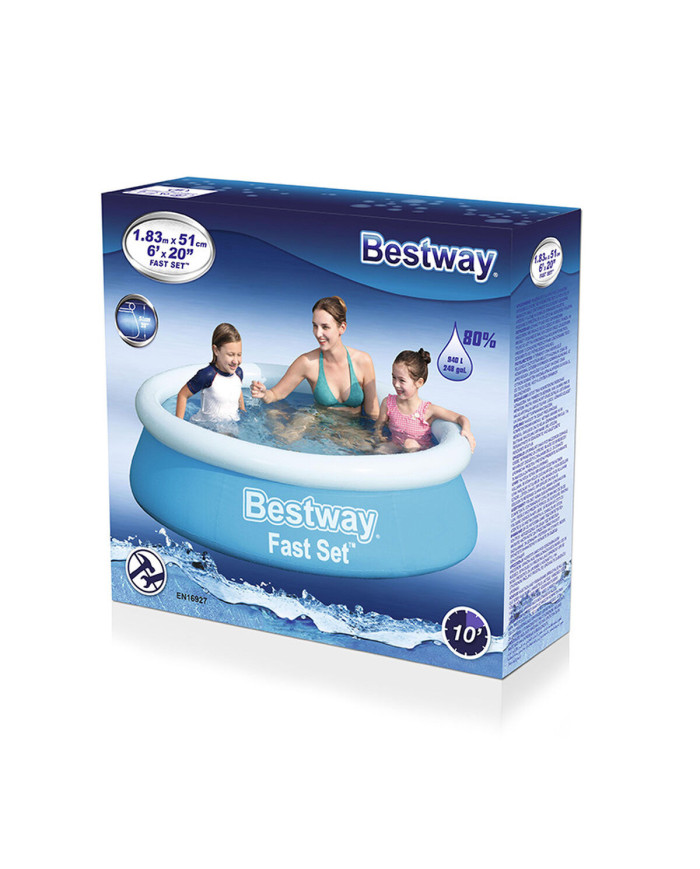 Inflatable pool Bestway Blue 940 L 183 X 51 cm