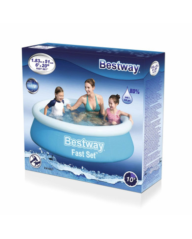 Inflatable pool Bestway Blue 940 L 183 X 51 cm
