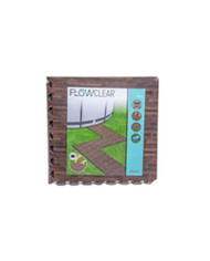 Floor protector for above-ground swimming pools Bestway 50 x 50 cm Wood