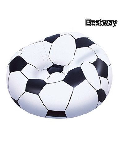 Inflatable Armchair Bestway Multicolour 114 x 112 x 71 cm 112 x 114 x 66 cm Football