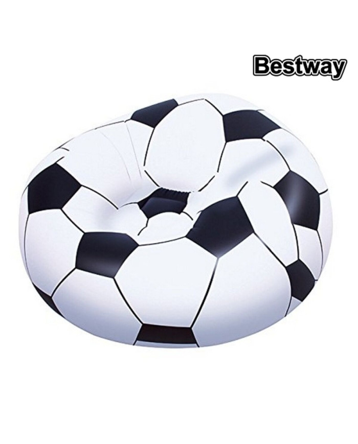 Inflatable Armchair Bestway Multicolour 114 x 112 x 71 cm 112 x 114 x 66 cm Football