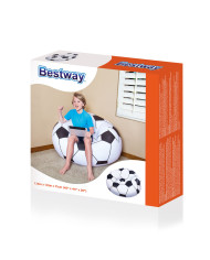 Inflatable Armchair Bestway Multicolour 114 x 112 x 71 cm 112 x 114 x 66 cm Football