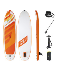 Inflatable Paddle Surf Board with Accessories Bestway Hydro-Force Multicolour 274 x 76 x 12 cm