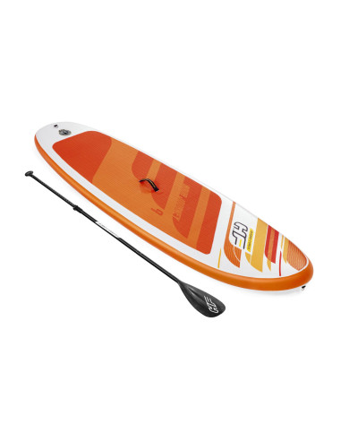 Inflatable Paddle Surf Board with Accessories Bestway Hydro-Force Multicolour 274 x 76 x 12 cm