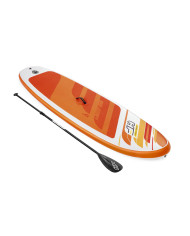 Inflatable Paddle Surf Board with Accessories Bestway Hydro-Force Multicolour 274 x 76 x 12 cm