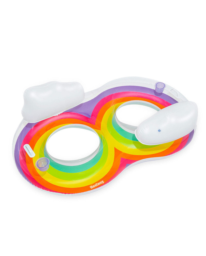 Inflatable Wheel Bestway Rainbow 186 x 116 cm