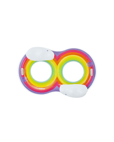Inflatable Wheel Bestway Rainbow 186 x 116 cm