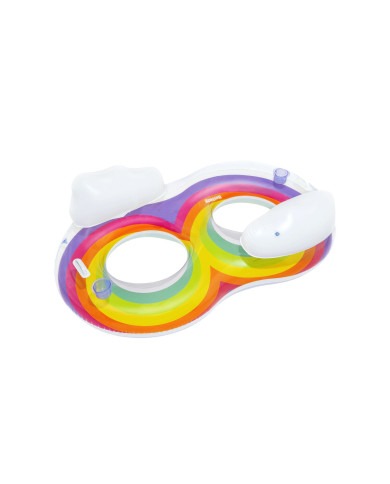 Inflatable Wheel Bestway Rainbow 186 x 116 cm