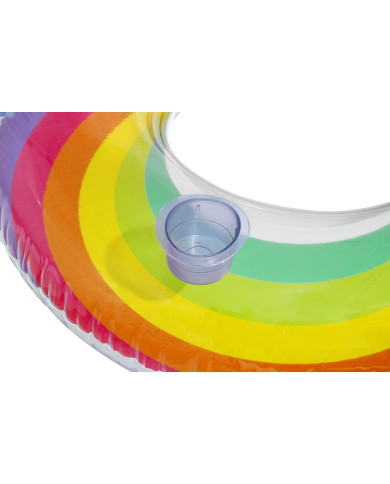 Inflatable Wheel Bestway Rainbow 186 x 116 cm