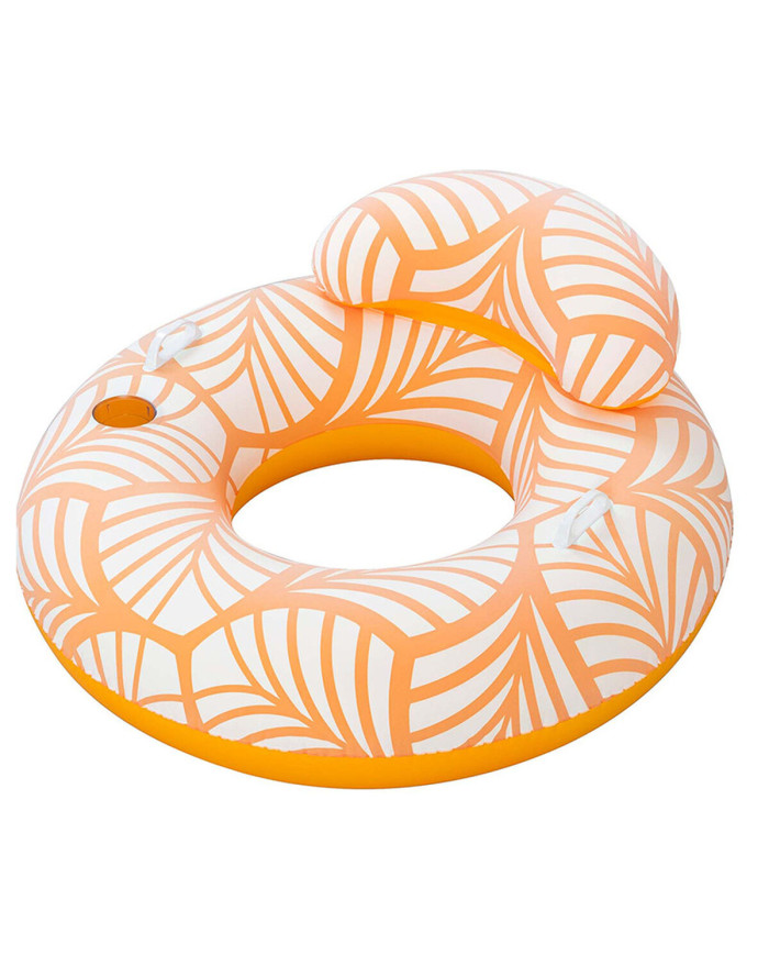 Inflatable Pool Chair Bestway Deluxe 118 x 117 cm Orange