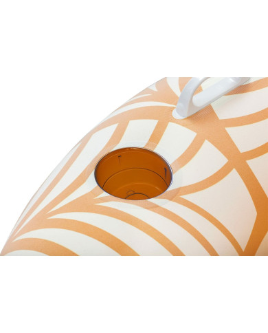Inflatable Pool Chair Bestway Deluxe 118 x 117 cm Orange