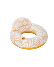 Inflatable Pool Chair Bestway Deluxe 118 x 117 cm Orange