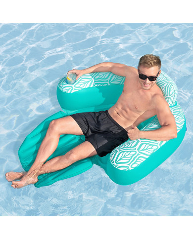 Inflatable Pool Chair Bestway Comfort Plush 145 x 120 cm
