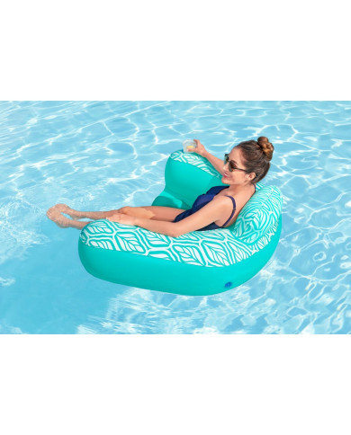 Inflatable Pool Chair Bestway Comfort Plush 145 x 120 cm