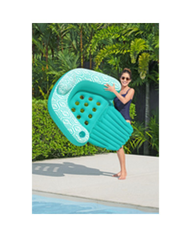 Inflatable Pool Chair Bestway Comfort Plush 145 x 120 cm
