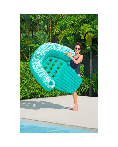 Inflatable Pool Chair Bestway Comfort Plush 145 x 120 cm