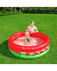 Inflatable Paddling Pool for Children Bestway Strawberry 168 x 38 cm