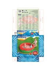 Inflatable Paddling Pool for Children Bestway Strawberry 168 x 38 cm