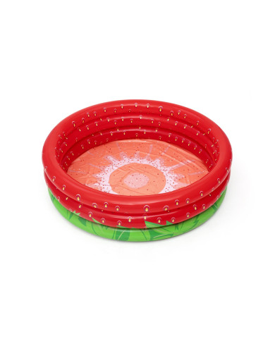 Inflatable Paddling Pool for Children Bestway Strawberry 168 x 38 cm