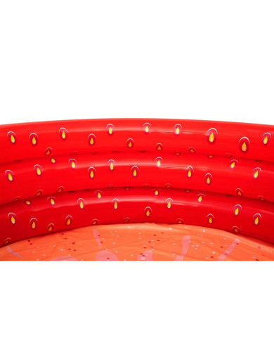 Inflatable Paddling Pool for Children Bestway Strawberry 168 x 38 cm